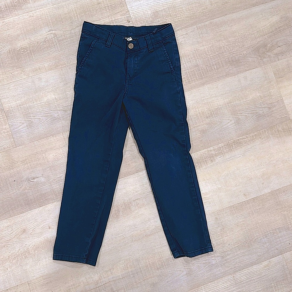 iZOD navy blue slacks little boy size 6  pants size6